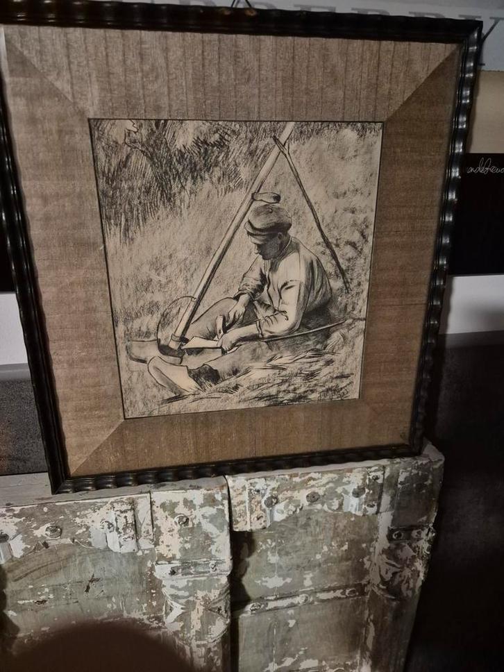 Jac J. Koeman Tekening - Perfecte Staat, Antiek en Kunst, Kunst | Tekeningen en Foto's, Ophalen of Verzenden