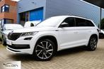 Skoda Kodiaq 1.5 TSI Sportline Business 7p|Camera|Navi|Pano!, Auto's, 1525 kg, 4 cilinders, 7 stoelen, Wit
