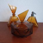 Kaptafelset. Toilettafelset, Antiek en Kunst, Antiek | Glas en Kristal, Ophalen of Verzenden