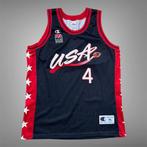 NBA 90s Charles Barkley Olympic jersey maat L XL basketball, Ophalen of Verzenden, Zo goed als nieuw, Kleding