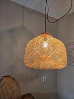 3 rotan lampenkappen, Huis en Inrichting, Ophalen, Gebruikt, Minder dan 50 cm
