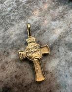 18k Gouden Kruis Hanger, Sieraden, Tassen en Uiterlijk, Kettinghangers, Ophalen of Verzenden, Nieuw, Goud, Kruis of Symbool