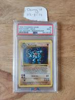 Pokemon base set 1st edition shadowless machamp psa 9, Hobby en Vrije tijd, Verzamelkaartspellen | Pokémon, Foil, Ophalen of Verzenden