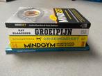 Diverse boeken mbt mindset (o.a. mindgym en groeipijn), Ophalen of Verzenden, Zo goed als nieuw