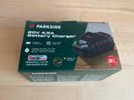 Parkside Acculader 20V - Nieuw in doos, Doe-het-zelf en Verbouw, Gereedschap | Boormachines, Ophalen of Verzenden, Nieuw, Minder dan 400 watt