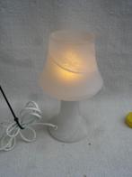 MURANO OPALINE VISTOSI- Mushroom lamp, Huis en Inrichting, Lampen | Tafellampen, Ophalen of Verzenden, Gebruikt, Overige materialen