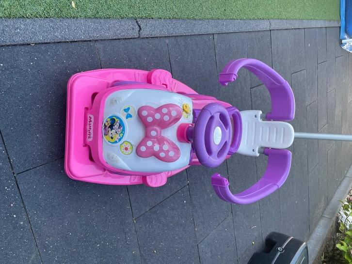 Minnie mouse loopauto 4 in 1, Kinderen en Baby's, Speelgoed | Buiten | Voertuigen en Loopfietsen, Gebruikt, Overige typen, Ophalen