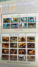 Postzegels vellen Qiwain, Ophalen, Dier of Natuur