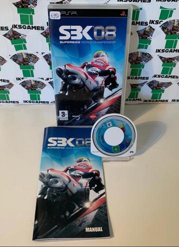 SBK 08 Superbike World Championship - PSP - Iksgames beschikbaar voor biedingen