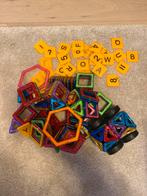 Magnetische Tegels met Letters en Wielen, Kinderen en Baby's, Speelgoed | Educatief en Creatief, Ophalen of Verzenden, Zo goed als nieuw
