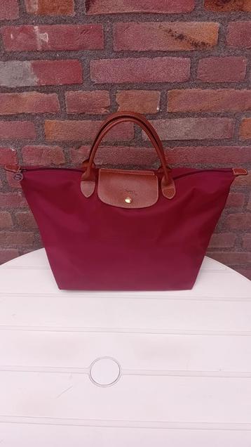 Longchamp Le Pliage type "M", burgundy, origineel Longchamp beschikbaar voor biedingen
