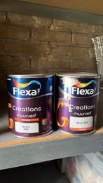 Metallic muurverf flexa, Doe-het-zelf en Verbouw, Verf, Beits en Lak, Minder dan 5 liter, Ophalen, Nieuw, Verf
