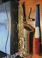 TENOR SAXOFOON INCLUSIEF MONDSTUK EN KOFFER, Muziek en Instrumenten, Blaasinstrumenten | Saxofoons, Ophalen of Verzenden, Zo goed als nieuw