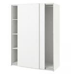 Kledingkast PAX / HASVIK Ikea wit # nieuw#, 200 cm of meer, Zo goed als nieuw, 50 tot 75 cm, 50 tot 100 cm