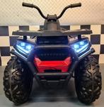 Kinder Quad Spider - 12 volt - verlichting - leren zit, Ophalen of Verzenden, Nieuw