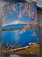 Ansichtkaart Mount Fuji Japan gelopen 1977, Ophalen of Verzenden, Gelopen, Buiten Europa
