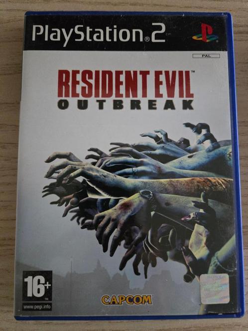 Resident Evil Outbreak PS2, Spelcomputers en Games, Games | Sony PlayStation 2, Zo goed als nieuw, Avontuur en Actie, 1 speler