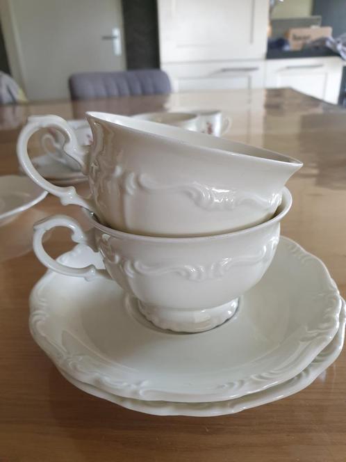 2x kop en schotel EDELSTEIN Maria Theresia bavaria vintage, Antiek en Kunst, Antiek | Servies los, Ophalen of Verzenden