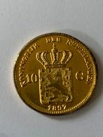 Vals gouden tientje, Postzegels en Munten, Goud, Koningin Wilhelmina, Ophalen of Verzenden, 10 gulden