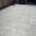 GEZOCHT: 60x60 tegels / terrastegels / tuintegels, Tuin en Terras, Tegels en Klinkers, Ophalen, Gebruikt, 10 m² of meer, Beton