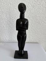 Metalen Vrouwenbeeld - Modern Design Sculptuur Kunstobject, Ophalen of Verzenden