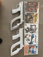Wii Games + 2 Pistolen, Spelcomputers en Games, Games | Nintendo Wii, Avontuur en Actie, Gebruikt, 1 speler, Eén computer