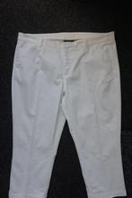 C&A driekwart broek wit katoen capri maat 42 - hoge taille, Kleding | Dames, Broeken en Pantalons, Wit, Maat 42/44 (L), Ophalen of Verzenden