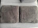 Set van 2 (rib) kussens - grijs 40x40, Ophalen, Zo goed als nieuw, Grijs, Vierkant