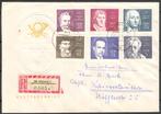 DDR - beroemde Duitsers 1970, Postzegels en Munten, Brieven en Enveloppen | Buitenland, Brief, Verzenden