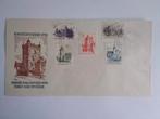 Nederland FDC E5 Kastelenserie 1951 (mf10), Postzegels en Munten, Verzenden, Nederland
