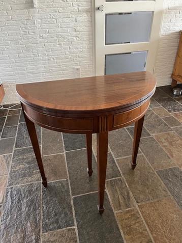 Bijzettafel / kaarttafel - prachtige kwaliteit beschikbaar voor biedingen
