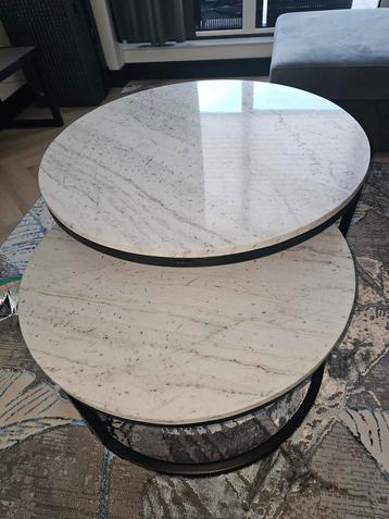 Salontafel Lexington Marmer en staal beschikbaar voor biedingen