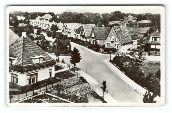 Hoogezand, Groet uit Westerpark, Verzamelen, Ansichtkaarten | Nederland, Gelopen, Groningen, 1940 tot 1960, Verzenden