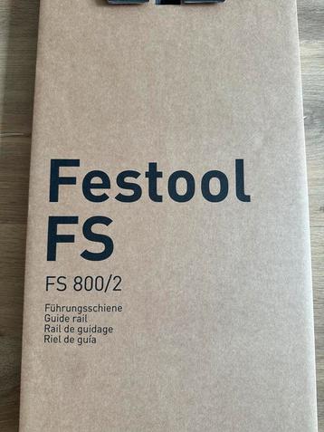 Nieuwe Festool geleiderail FS 800/2 + Accessoires beschikbaar voor biedingen