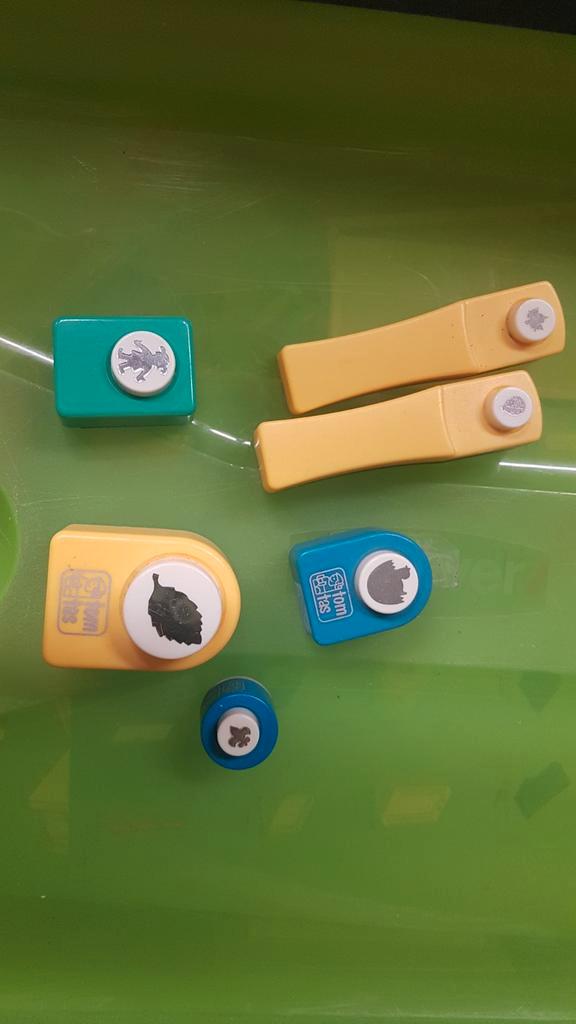 Ponsjes Set met Hefboom - Diverse Motieven!, Hobby en Vrije tijd, Knutselen, Gebruikt, Gereedschap of Toebehoren, Ophalen of Verzenden