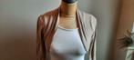 Taupe emma college style bolero vest, Kleding | Dames, Emma, Beige, Ophalen of Verzenden, Maat 36 (S)