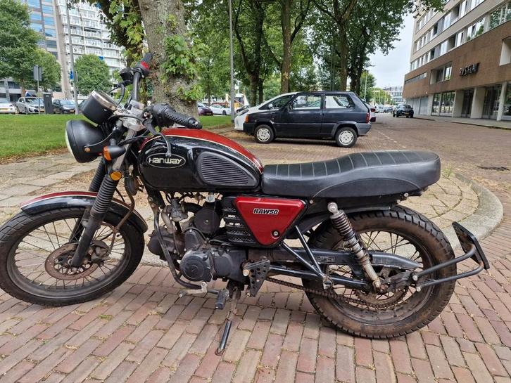 Hanway Raw 50 in goede conditie!, Fietsen en Brommers, Brommers | Overige merken, Ophalen