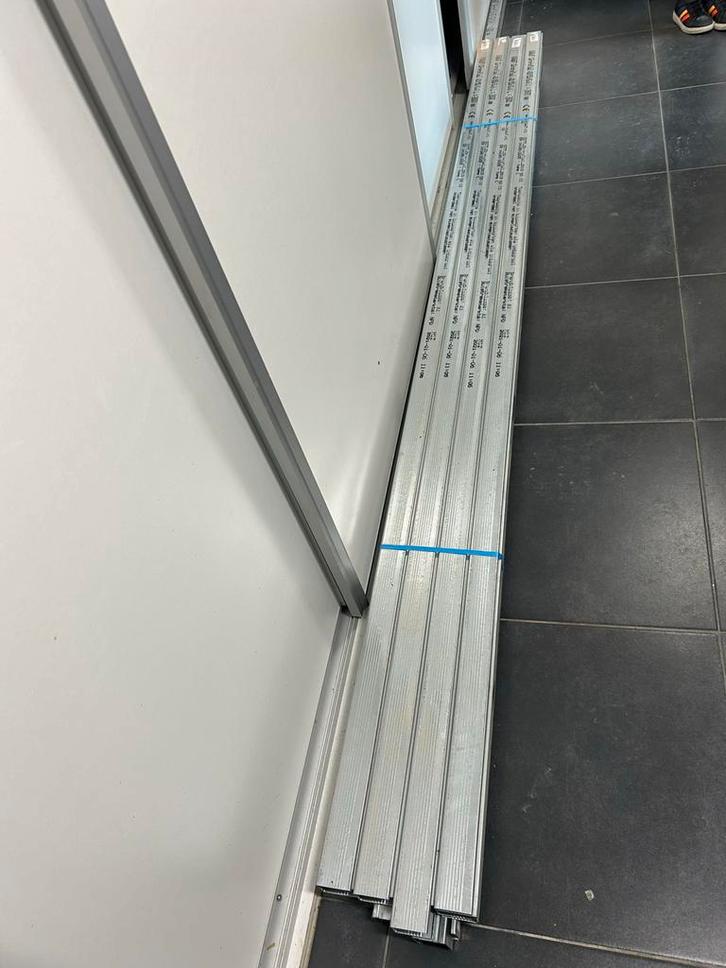 Aluminium U Profiel - Nieuwstaat, Doe-het-zelf en Verbouw, Metalen, Nieuw, Aluminium, Ophalen