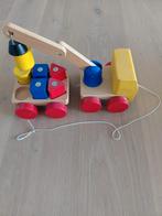 Houten speelgoed, Ophalen, Gebruikt