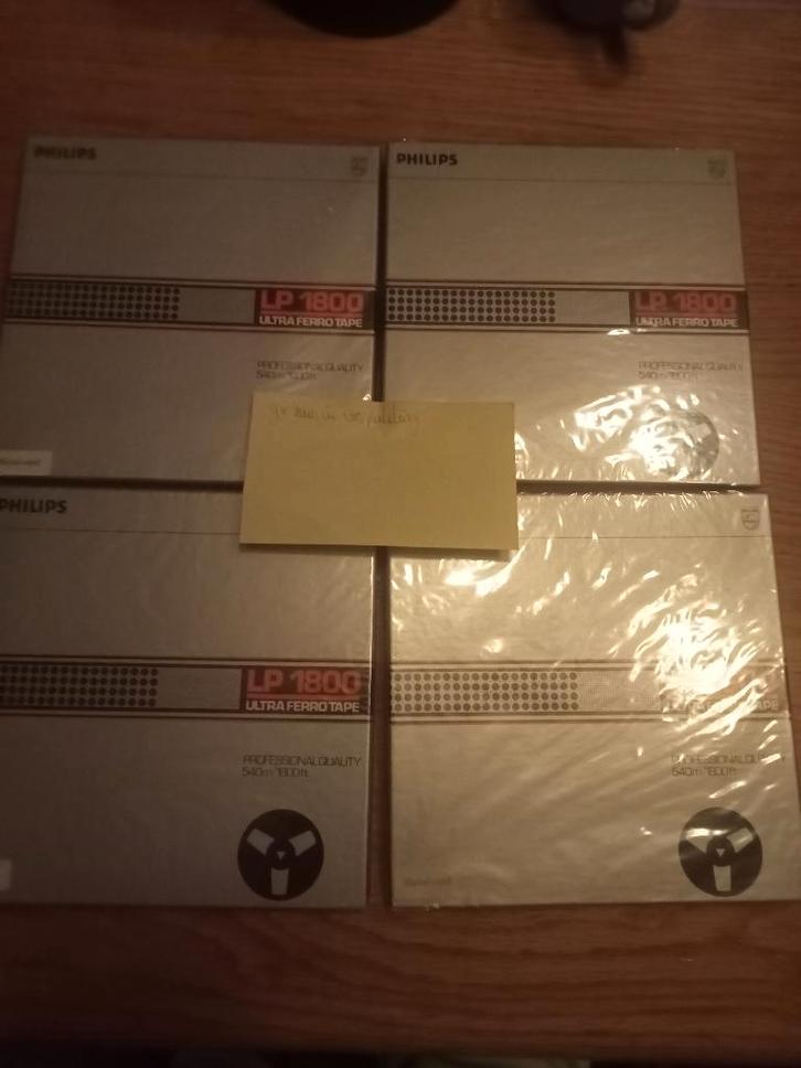 philips metaal tape, Audio, Tv en Foto, Bandrecorders, Bandrecorder, Ophalen of Verzenden