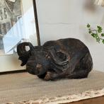 Houten buffel, Antiek en Kunst, Ophalen of Verzenden