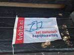 Scheepvaart vlag het historisch bedrijfsvaartuig, Ophalen of Verzenden, Zo goed als nieuw, Reclamebord