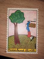 Kinderpostzegel bedankkaart Nederland 1987, Ophalen of Verzenden, Na 1940, Gestempeld
