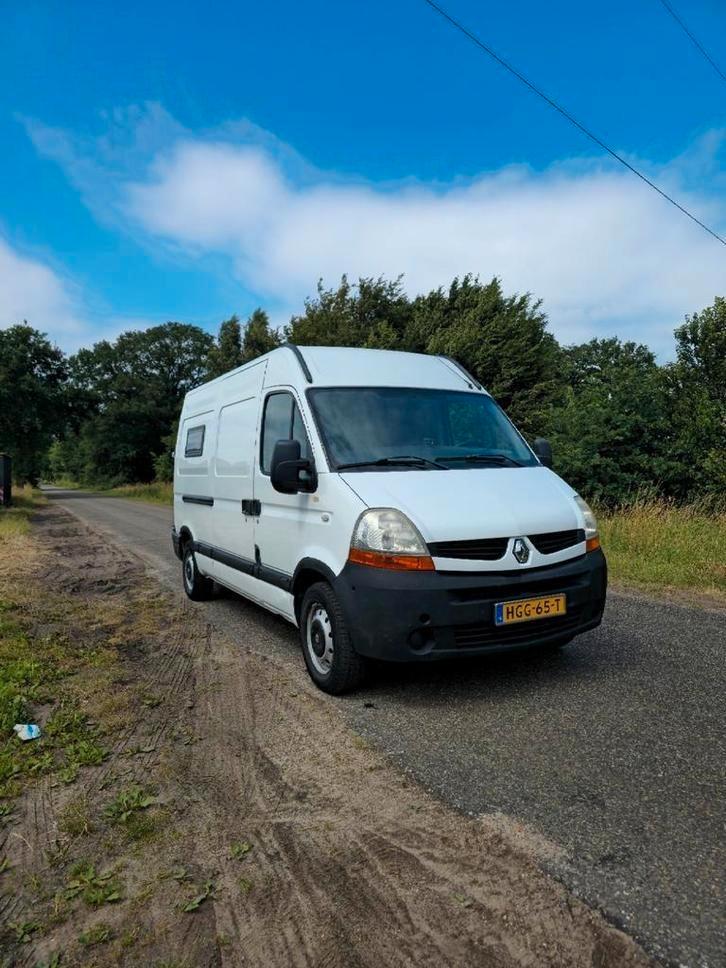 Renault master camper 2.5 dci 120, Caravans en Kamperen, Campers, Particulier, tot en met 3, Buscamper of Camperbus, Overige merken