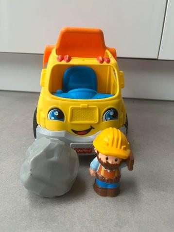 Kiepwagen Fisher Price Littlw People compleet beschikbaar voor biedingen
