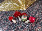 4 stuks oude paddenstoelen, Ophalen of Verzenden, Gebruikt