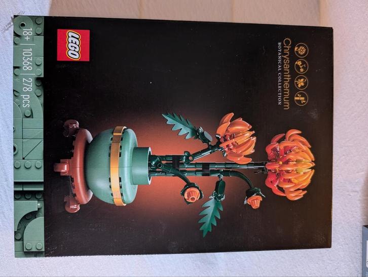 LEGO Botanical Collection Chrysanthemum 10368 - Nieuw!, Kinderen en Baby's, Speelgoed | Duplo en Lego, Nieuw, Lego, Complete set