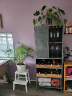 Industriële Wijnkast, Huis en Inrichting, Kasten | Vitrinekasten, Ophalen, Gebruikt, 50 tot 100 cm, Minder dan 100 cm