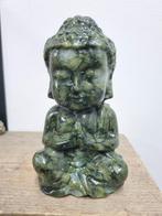 Boeddha van jade, serpentijn, Ophalen of Verzenden, Mineraal