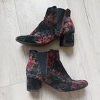 Marco Tozzi Velours Enkellaarsjes Maat 38, Zwart, Lage of Enkellaarzen, Marco Tozzi, Ophalen of Verzenden